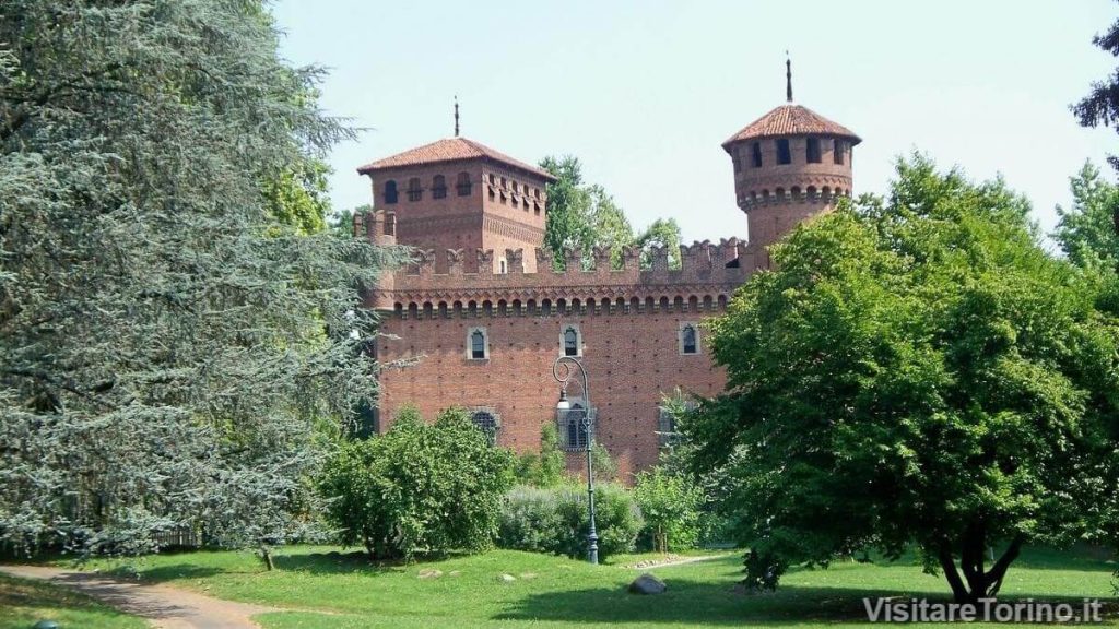 Castello del Borgo Medievale all'interno del Parco del Valentino a Torino