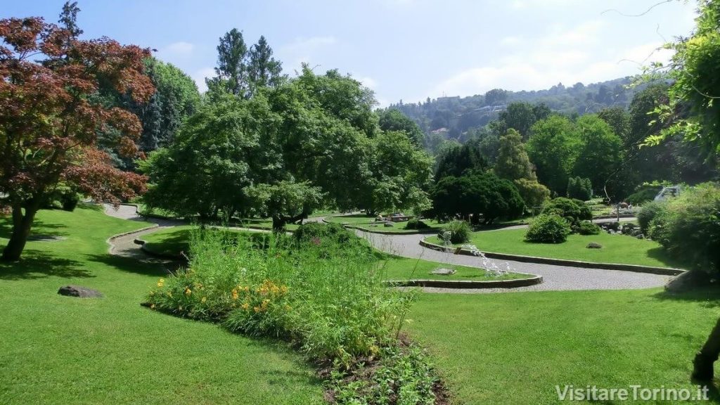 Panoramica del Parco del Valentino di Torino